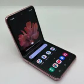 [3261] 256GB Galaxy Z Flip 5G ブロンズ SIMフリー android 人気ランキング 折りたためる 折畳み式 格安 中古スマホ スピード発送