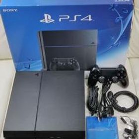 公式日本 SONY PlayStation4 CUH-1200BB01 本体 とソフト2本 家庭用