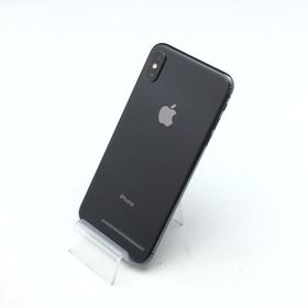〔中古〕iPhoneXS Max 64GB スペースグレイ MT6Q2J/A docomoロック解除SIMフリー(中古1ヶ月保証)