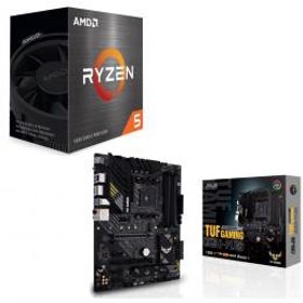 AMD Ryzen 5 5600X BOX + ASUS TUF GAMING B550-PLUS セット