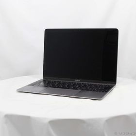 MacBook 12-inch Mid 2017 MNYF2J／A Core_m3 1.2GHz 8GB SSD256GB スペースグレイ 〔10.15 Catalina〕