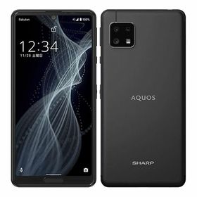 AQUOS sense4 lite SH-RM15 ブラック+オマケ付スマートフォン/携帯電話