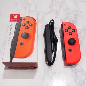ニンテンドースイッチ(Nintendo Switch)のSW Joy-Con(R)ネオンレッド②（動作確認済み）(家庭用ゲーム機本体)