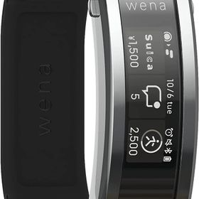 ソニー ウェナ SONY wena スマートウォッチ 電子マネー Suica Alexa搭載 活動量計 iOS/Android対応 wena 3 rubber Black WNW-A21A/B