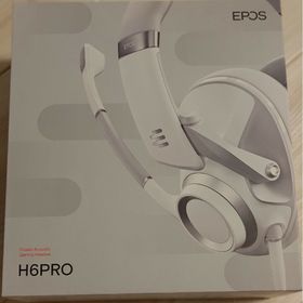 エポス(EPOS)のEPOS H6Pro ゲーミングヘッドセット 有線 密閉型 ゴーストホワイト(ヘッドフォン/イヤフォン)