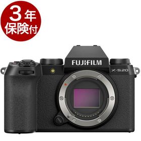 【３年保険付】FUJIFILM X-S20 ボディー ブラック『2023年6月29日発売』電子ビューファインダー付小型・軽量ミラーレス一眼デジタルカメラXS20-B Body