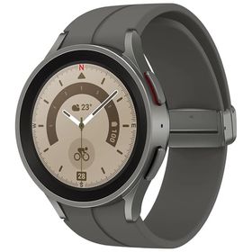 SAMSUNG スマートウォッチ 45mm Galaxy Watch5 Pro (グレーチタニウム) [SM-R920NZTAXJP] スマートウォッチ