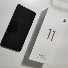 Xiaomi mi 11 lite 5g グレー SIMフリー 格安SIM