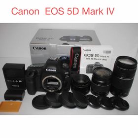 キヤノン(Canon)のキヤノン Canon EOS 5D Mark IV マーク 4 付属品完備(デジタル一眼)