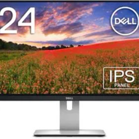 Dell デジタルハイエンドシリーズ 24インチ U2415 広視野角/フレース/WUXGA/IPS非光沢/フリッカーフリー/DP,mDP,HDMIx2/高さ調整/回転 中古