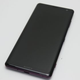 最高級 【中古】 良品中古 SO-01L Xperia XZ3 ボルドーレッド スマホ