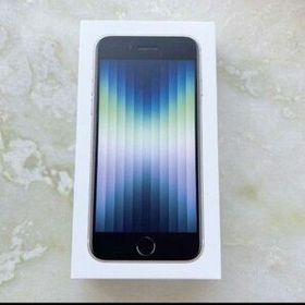 iPhone SE 2022(第3世代) ホワイト 新品 48,200円 中古 35,948円 