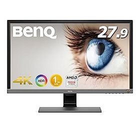【中古】BenQ EL2870U 「ゲーミングモニター」 (27.9型/4K/HDR/TN/1ms/FreeSync対応/HDMI×2/DP1.4/スピーカー/アイケア機能B.I.+)