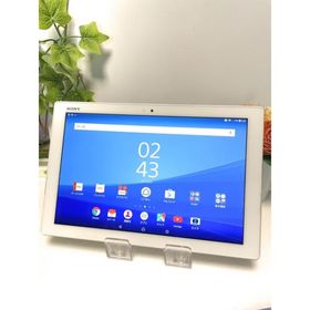 ソニー Xperia Z4 Tablet SOT31 au SIMロック解除済☆ 判定〇 ホワイト SO-05G同型 OS7.0アップデート済☆ A4925
