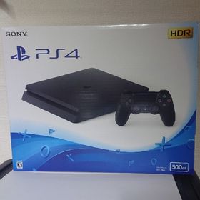 プレイステーション4(PlayStation4)の新品未使用 PS4 プレステ4 プレイステーション4 ブラック 黒 500GB(家庭用ゲーム機本体)