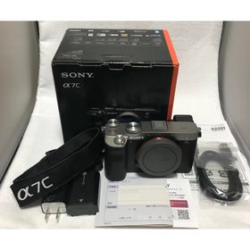 ソニー(SONY)の美品 SONY ソニー α7C ILCE-7C ミラーレス ミラーレス カメラ(ミラーレス一眼)