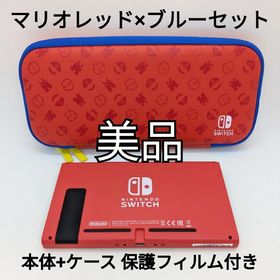 最新最全の 【中古品、傷あり】Nintendo Switch マリオレッド×ブルー