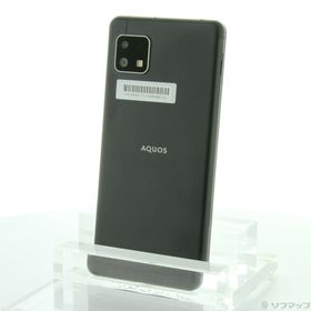 AQUOS sense4 basic A003SH[64GB] Y!mobile ブラック【安心保 …-