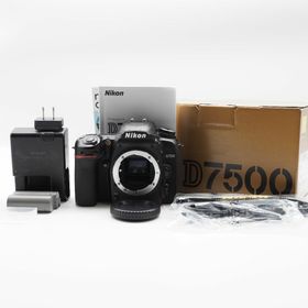★ショット数13485回の新品級★ Nikon D7500 ボディ ブラック(デジタル一眼)