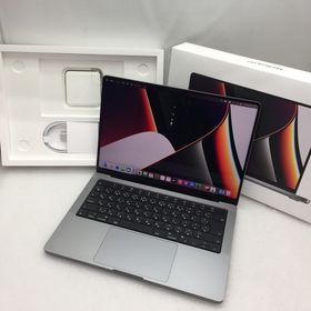 〔中古〕MacBook Pro 14.2-inch Late 2021 MKGP3J/A Apple M1 Pro 8コアCPU_14コアGPU 16GB SSD512GB スペースグレイ(中古1ヶ月保証)