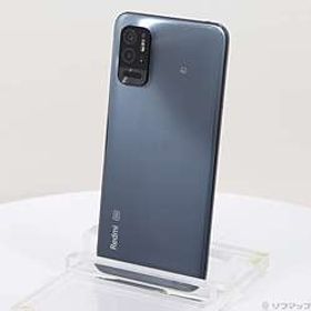 【中古】Xiaomi(シャオミ) Redmi Note 10T 64GB アジュールブラック A101XM SoftBank【291-ud】
