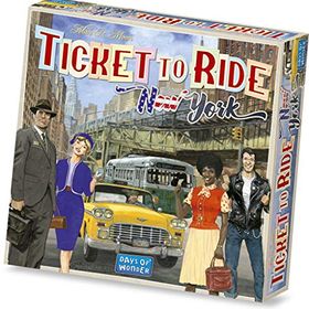 ホビージャパン チケット・トゥ・ライド: ニューヨーク 多言語版 (2-4人用 10-15分 8才以上向け) ボードゲーム おもちゃ
