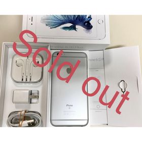 アップル(Apple)の新品同様 iPhone6s Plus 16GB SIMフリー 付属品あり(スマートフォン本体)