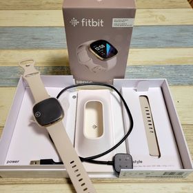Fitbit SENSE LUNA WHITE/SOFT GOLD(その他)