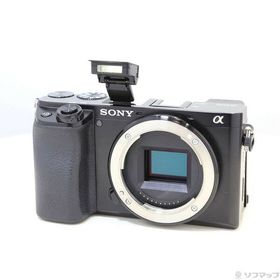 【中古】SONY(ソニー) ミラーレス一眼カメラ α6100 ILCE-6100 B ブラック ボディ単体 【258-ud】