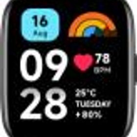 Xiaomi（シャオミ） 【国内正規品】Xiaomi Redmi Watch 3 Active ブラック スマートウォッチ BHR7266GL[BHR7266GL] 返品種別A