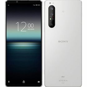 【中古】【安心保証】 Xperia 1 II SOG01[128GB] au ホワイト
