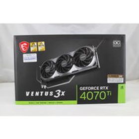 中古 MSI GeForce RTX 4070 Ti VENTUS 3X 12G OC (RTX4070Ti 12GB)154205 状態： Sランク