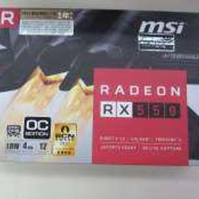 ロープロファイル グラフィックカード Radeon RX 550 4GT LP OC MSI
