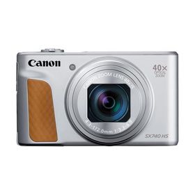 Canon コンパクトデジタルカメラ PowerShot SX740 HS シルバー 光学40倍ズーム/4K動画/Wi-Fi対応 PSSX740HSSL