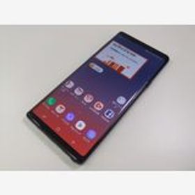 Galaxy Note 9 SCV40 ブラック au SIMロック解除済 【エコケータイ】