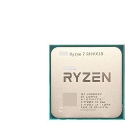 CPU Ryzen 7 5800X3D R7 5800X3D 3.4 GHz 8 コア プロセッサ CPU 16 スレッド 7NM L3 = 96M 100-000000651 Soket AM4 すばやく実行してコンピューターを実行しやすくします