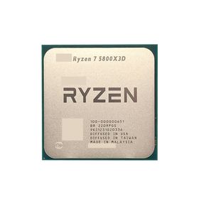 CPU Ryzen 7 5800X3D R7 5800X3D 3.4 GHz 8 コア プロセッサ CPU 16 スレッド 7NM L3 = 96M 100-000000651 Soket AM4 応答性が高くパワフル