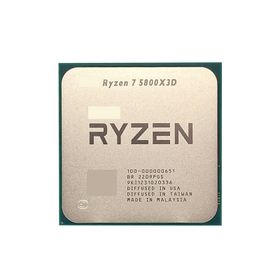 CPU Ryzen 7 5800X3D R7 5800X3D 3.4 GHz 8 コア 16 スレッド CPU プロセッサ 7NM L3=96M 100-000000651 ソケット AM4 応答性が高くパワフル