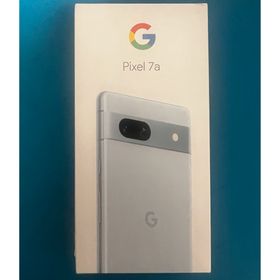 グーグルピクセル(Google Pixel)のGoogle pixel 7a ブルー 新品未使用 一括購入 SIMフリー(スマートフォン本体)