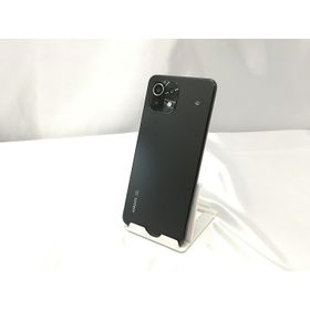【中古】Xiaomi 国内版 【SIMフリー】 Mi 11 Lite 5G トリュフブラック 6GB 128GB M2101K9R【ECセンター】保証期間1ヶ月【ランクB】
