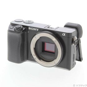 【中古】SONY(ソニー) ミラーレス一眼カメラ α6100 ILCE-6100 B ブラック ボディ単体 【258-ud】