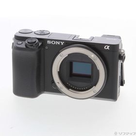 ミラーレス一眼カメラ α6100 ILCE-6100 B ブラック ボディ単体