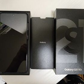 Galaxy S21 SCG09 au SIMロック解除 ファントムグレー