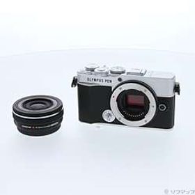 【中古】OLYMPUS(オリンパス) セール対象品 OLYMPUS PEN E-P7 14-42mm EZレンズキット シルバー【291-ud】