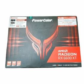 ◆未使用品◆グラフィックボード PowerColor Red Devil AMD RADEON RX 6600 XT 8GB パーツ パソコン 箱有 J47905NJ