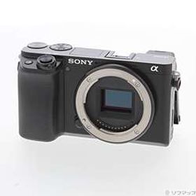 【中古】SONY(ソニー) ミラーレス一眼カメラ α6100 ILCE-6100 B ブラック ボディ単体【291-ud】