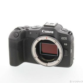 【中古】Canon(キヤノン) EOS R8 ブラック ボディ 【262-ud】