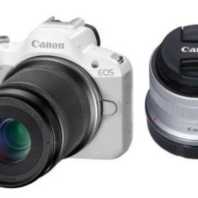 【中古】Canon キヤノン EOS R50 ダブルズームキット ホワイト