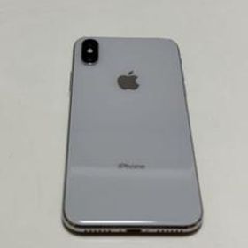 iPhone X Silver 64 GB au
