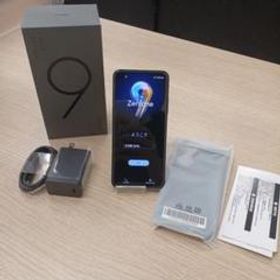 【美品】ZenFone9 5G 128GB ミッドナイトブラック SIMフリー